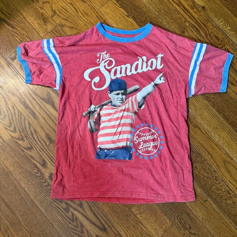 20th Century Studios Kids The Sandlot red baseball tee Size XXL(18) #baseball #s
